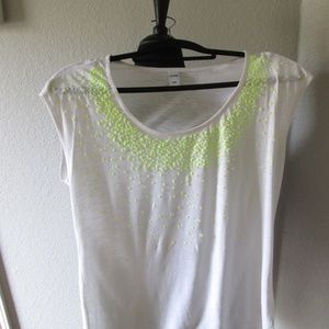 Old Navy Neon Sequin T - Size Small